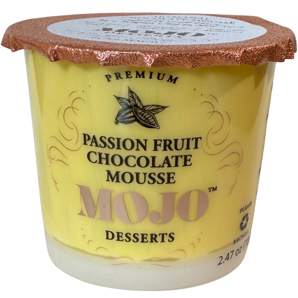 Mojo Desserts Premium Mousse, Passion Fruit