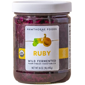 Hawthorne Valley Wild Fermented Sauerkraut, Ruby