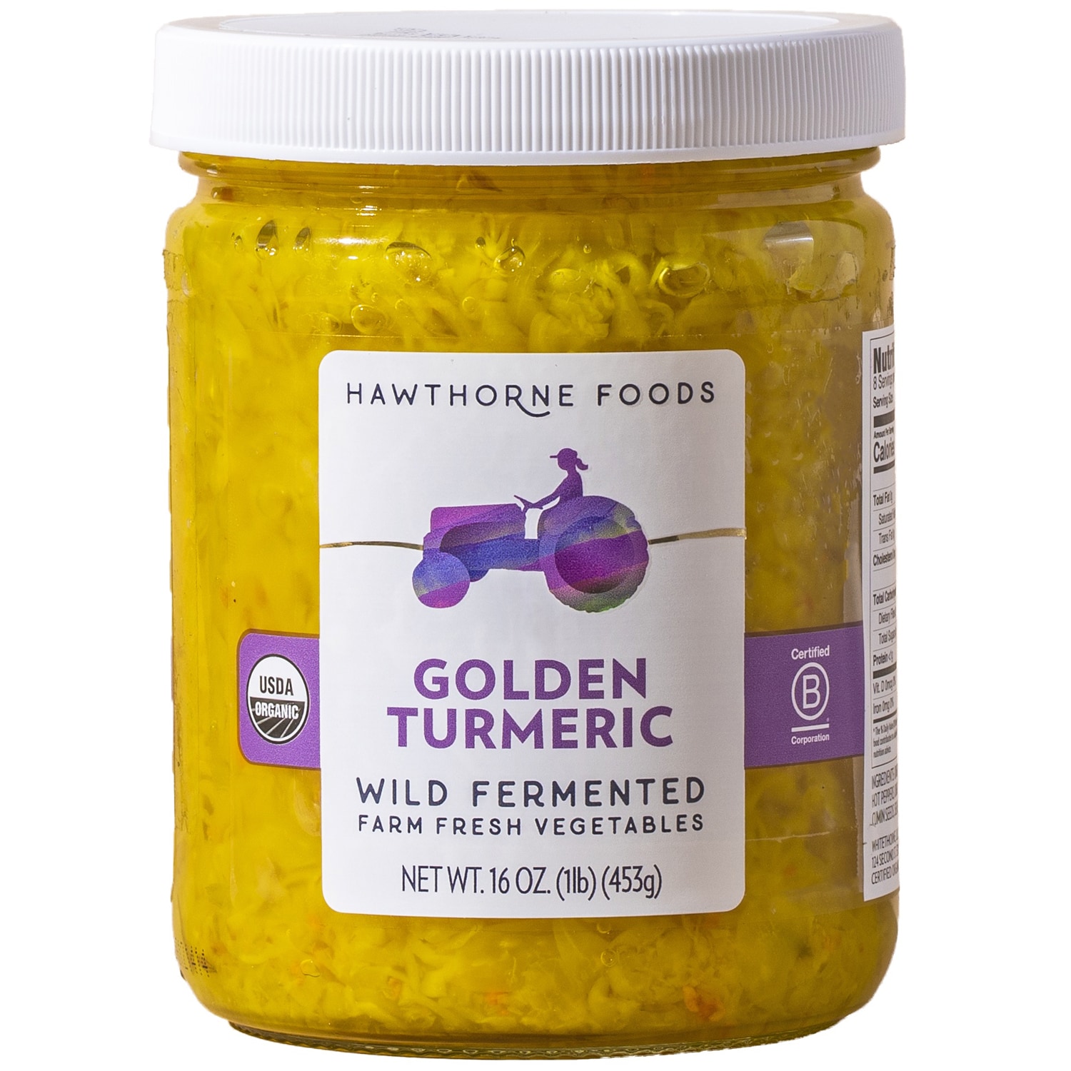 Hawthorne Valley Wild Fermented Sauerkraut, Turmeric