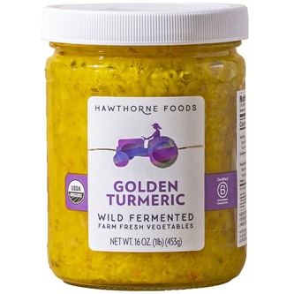 Hawthorne Valley Wild Fermented Sauerkraut, Turmeric