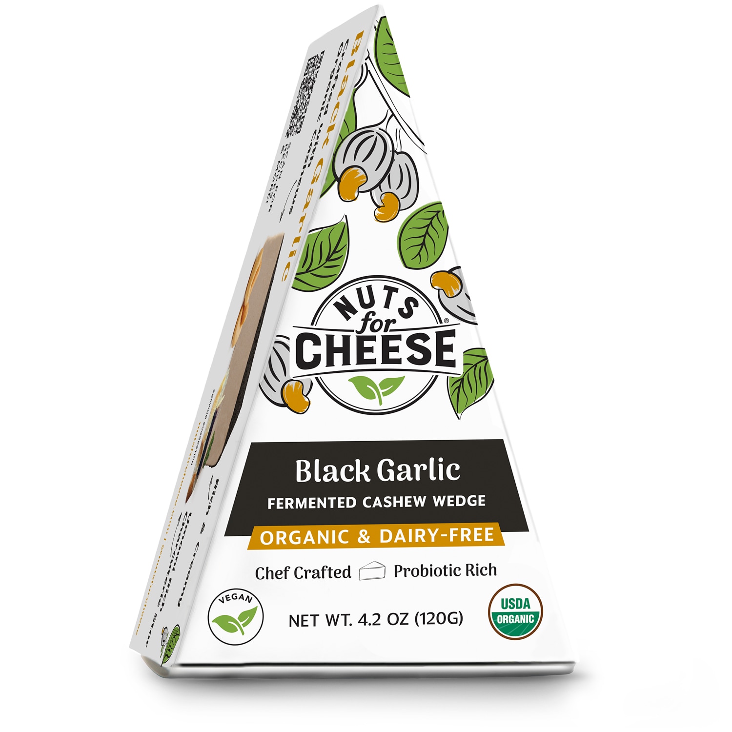 Nuts for Cheese Organic & Dairy-Free Fermented Cashew Product, Black Garlic