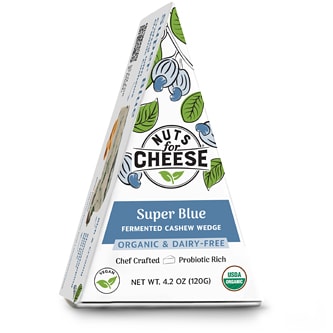 Nuts for Cheese Organic & Dairy-Free Fermented Cashew Product, Super Blue