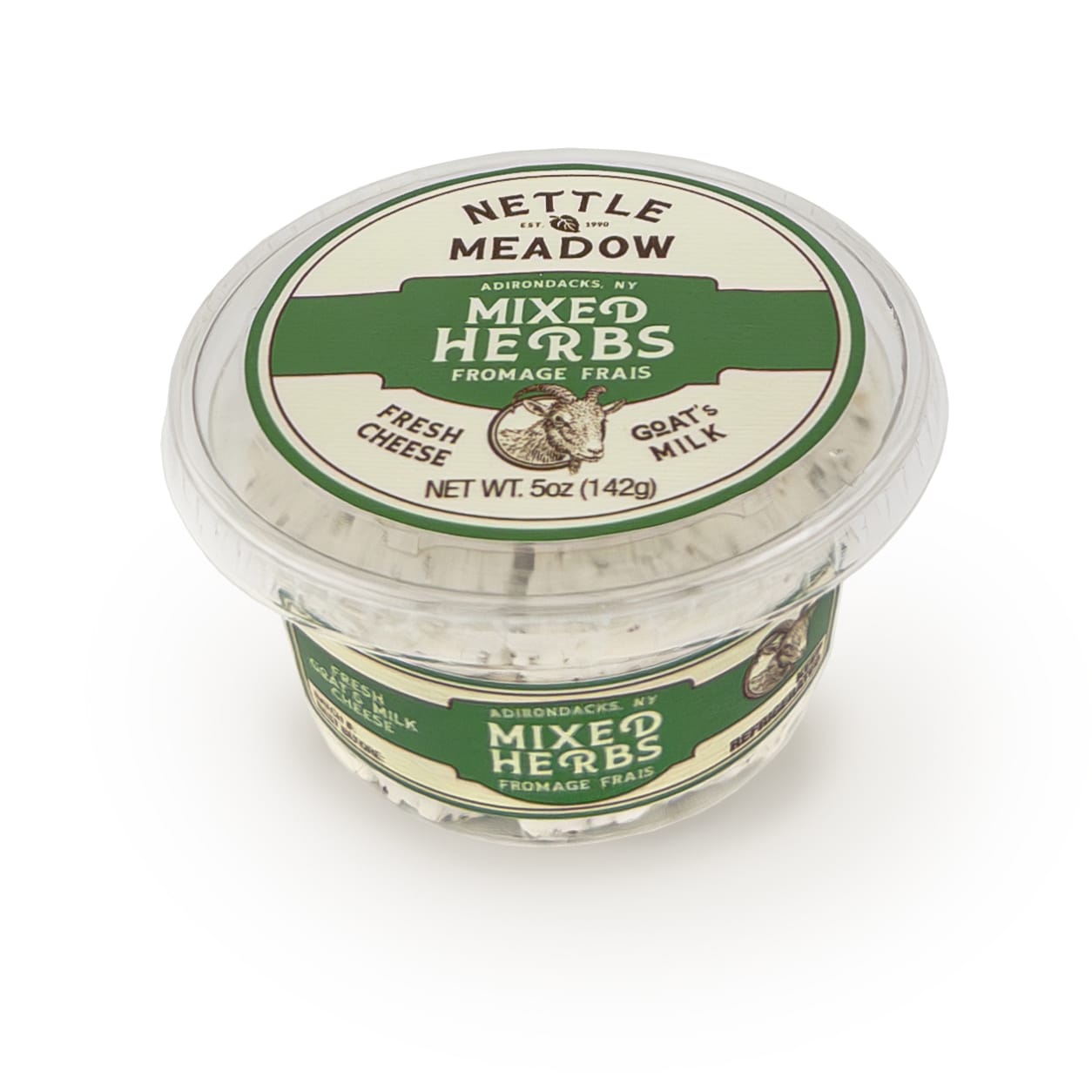 Nettle Meadow Chevre, Mixed Herbs