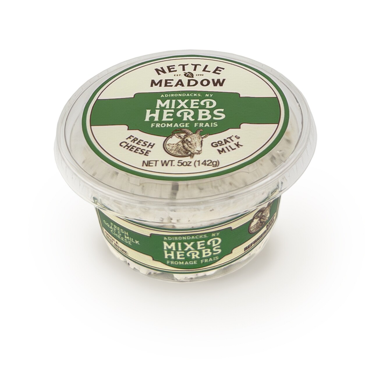 Nettle Meadow Chevre, Mixed Herbs