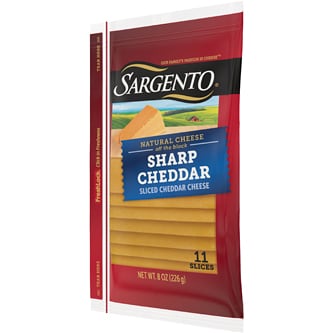 Sargento Sliced Sharp Cheddar Cheese