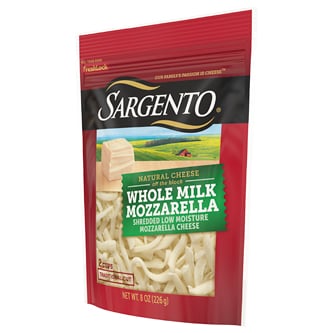Sargento Off The Block Shredded Whole-Milk Mozzarella