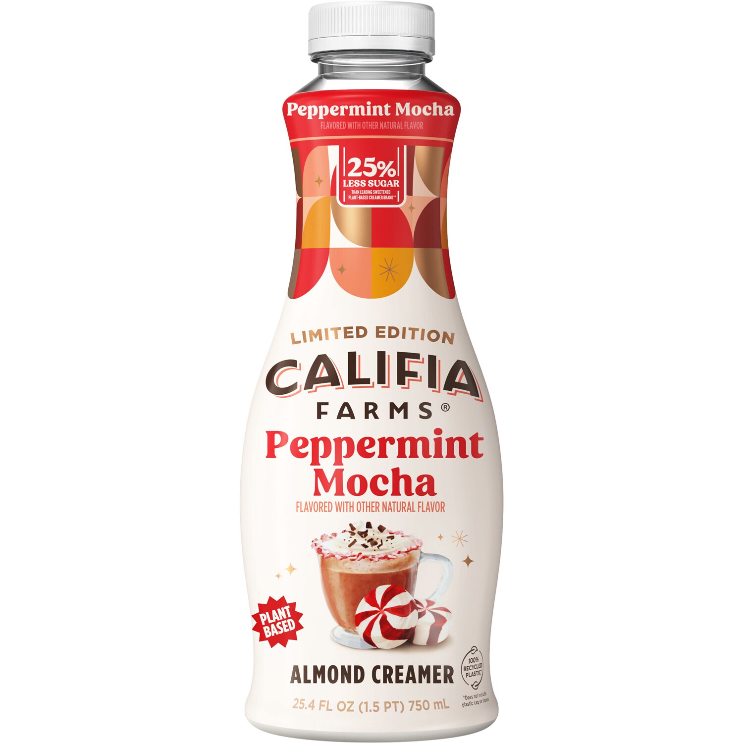 Califia Farms Almondmilk Creamer, Peppermint Mocha