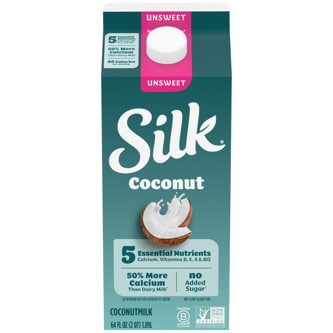Silk Coconutmilk, Unsweetened, Carton