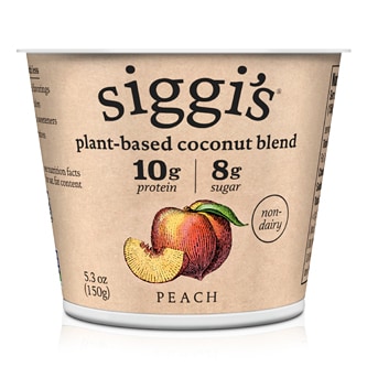 Siggi's Plant-Based Coconut Blend Yogurt, Peach