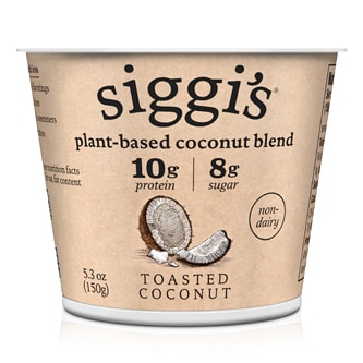 Siggi's Plant-Based Coconut Blend Yogurt, Toasted Coconut