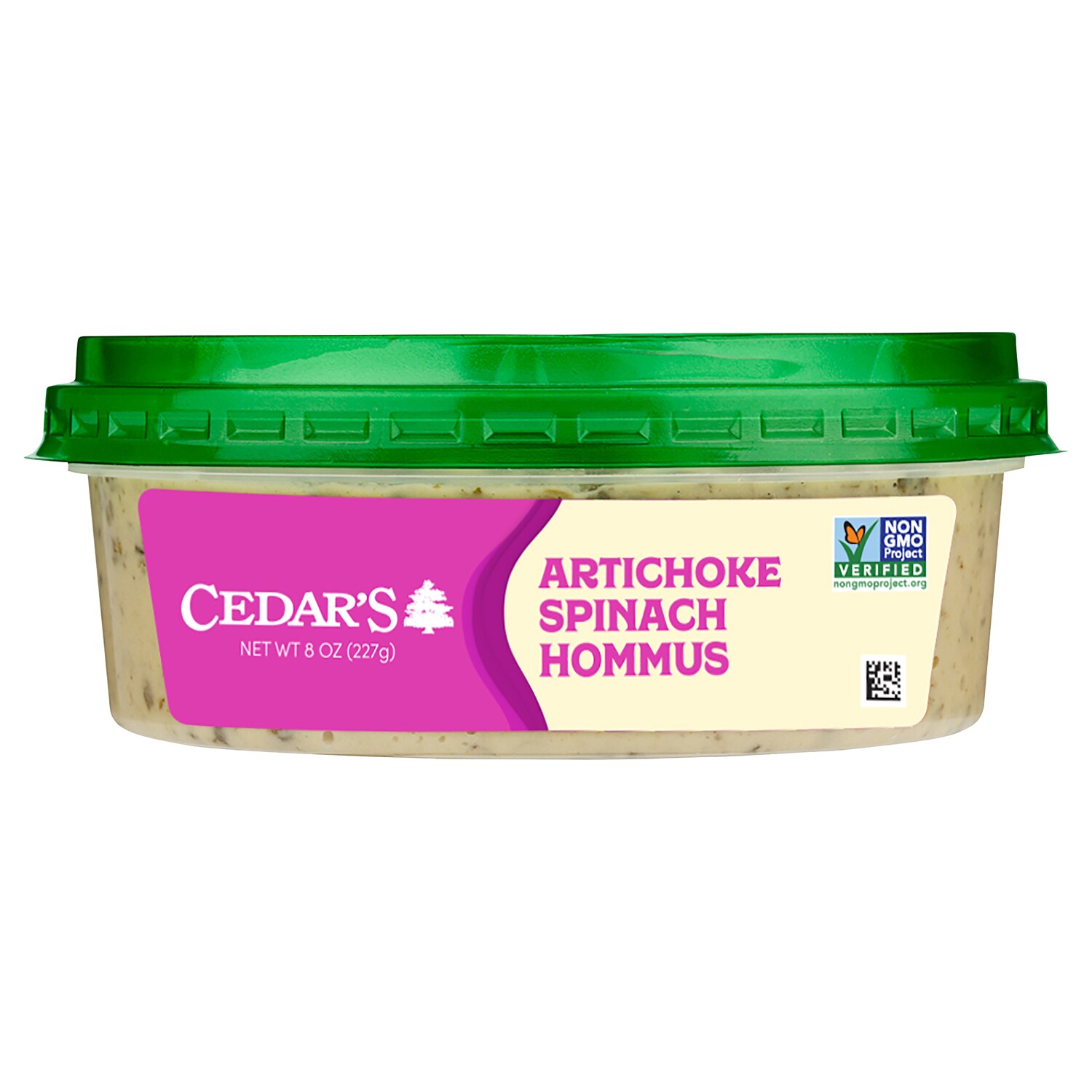Cedar's Hommus, Artichoke Spinach 