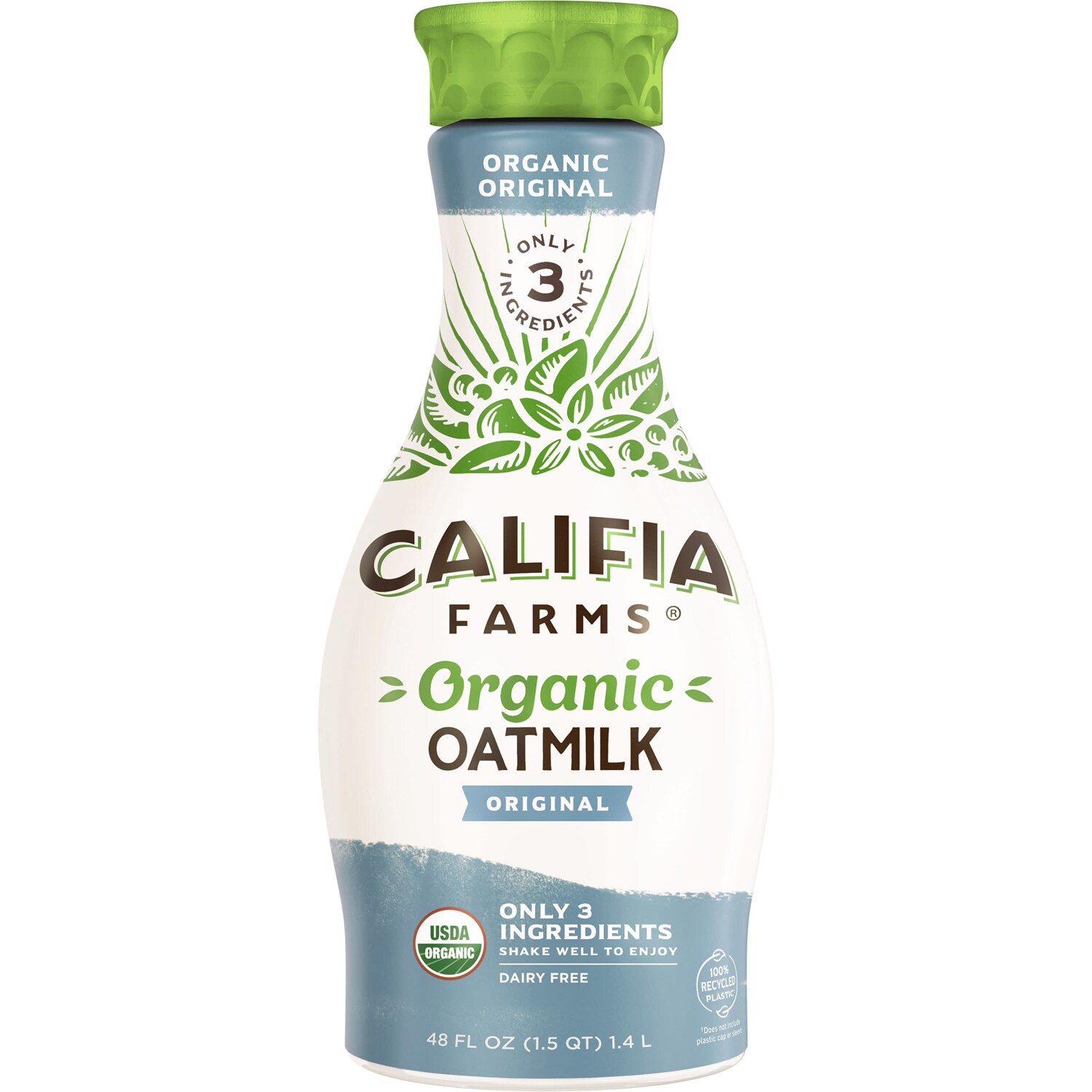 Califia Farms Organic Oatmilk, Original, Plastic Bottle
