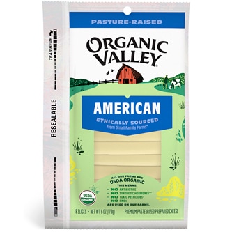 Organic Valley American Cheese Slices