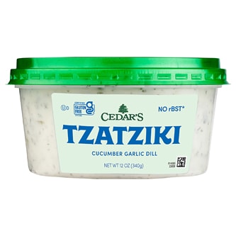 Cedar's Tzatziki, Cucumber Garlic Dill