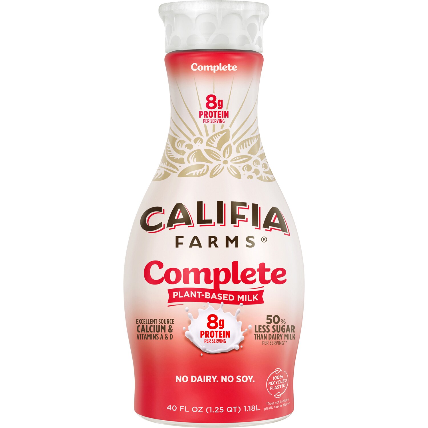 Califia Farms Complete Plant-Based Milk, Plastic Bottle