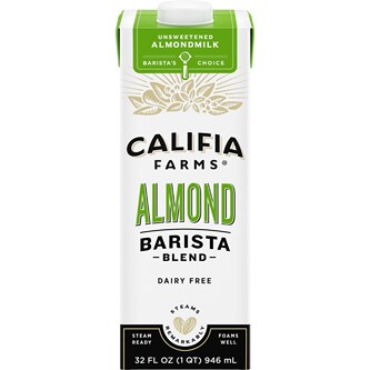 Califia Farms Almond Barista Blend, Unsweetened, Carton