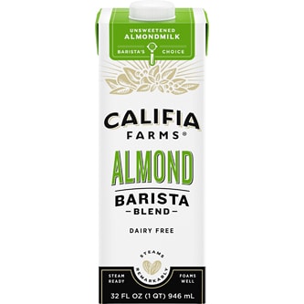 Califia Farms Almond Barista Blend, Unsweetened, Carton