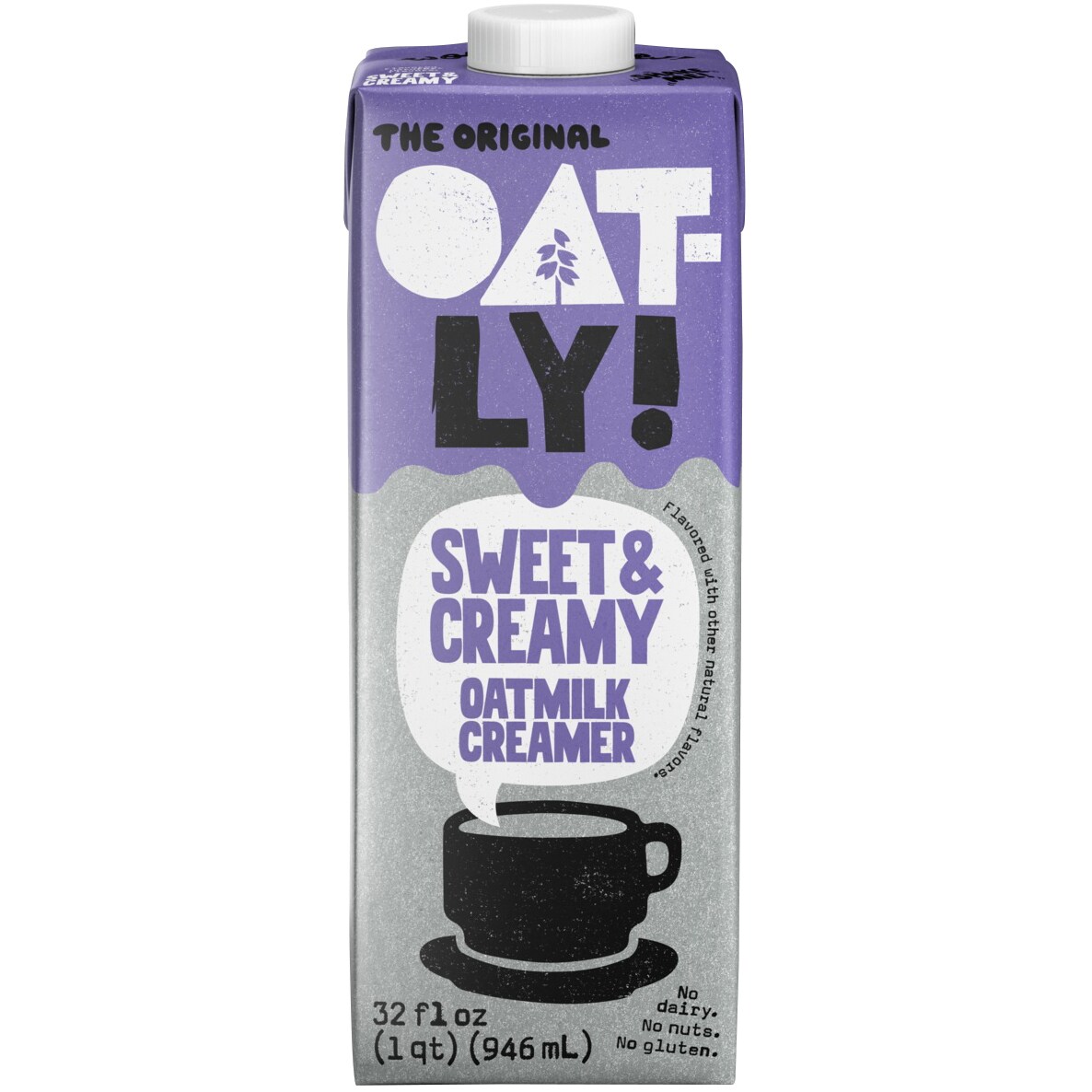 Oatly Oatmilk Creamer, Sweet & Creamy