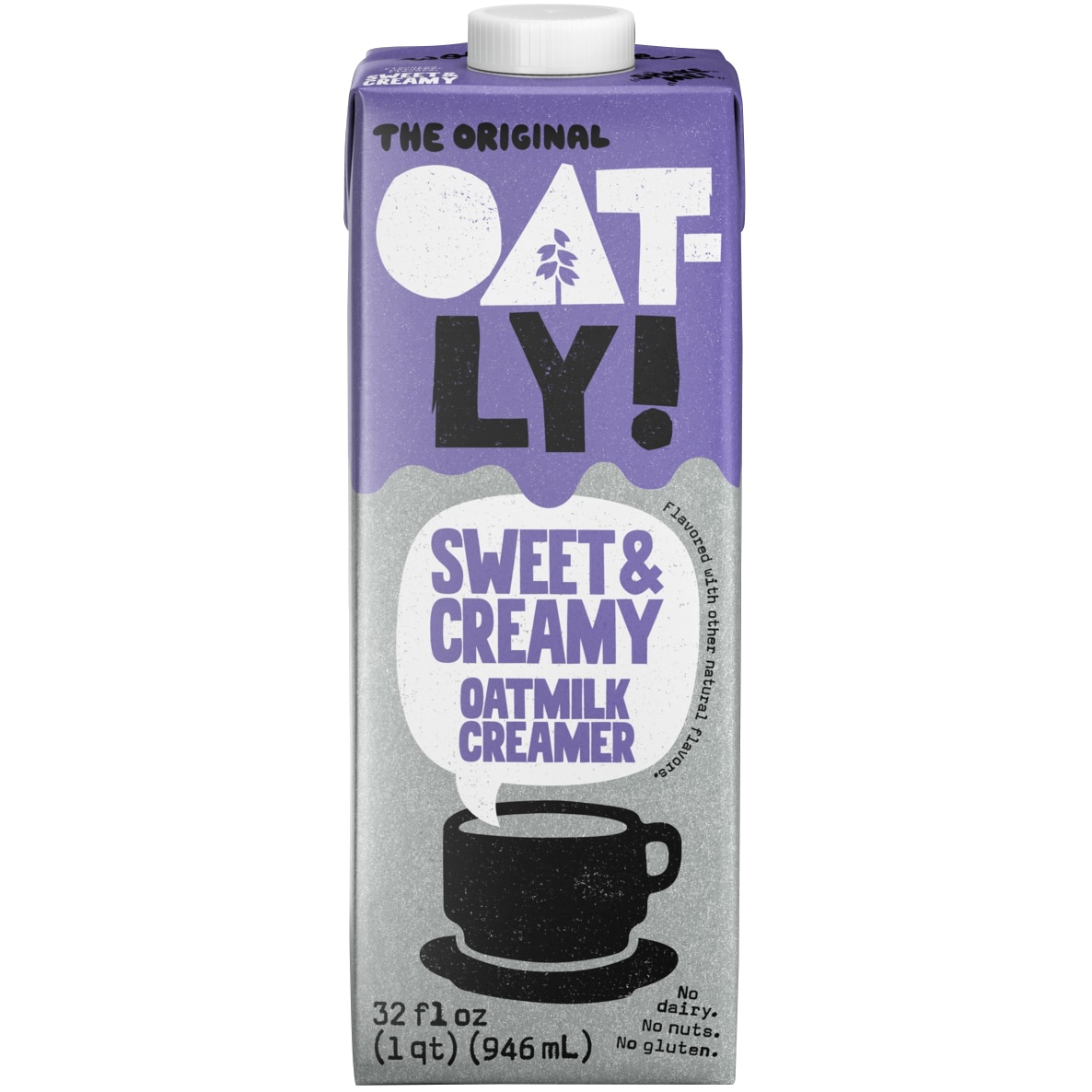 Oatly Oatmilk Creamer, Sweet & Creamy