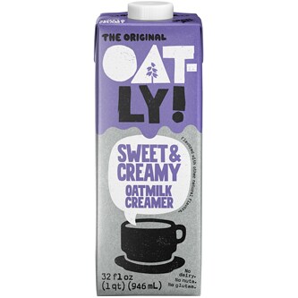 Oatly Oatmilk Creamer, Sweet & Creamy