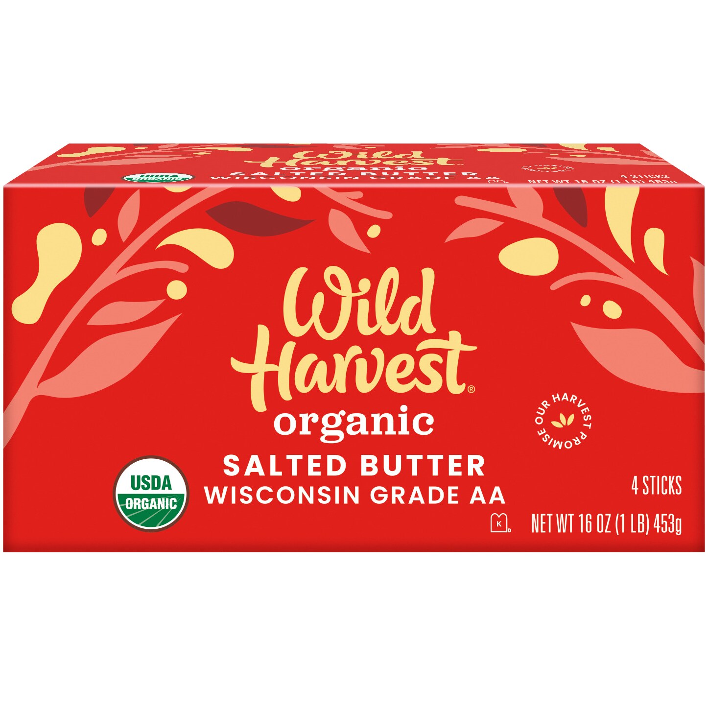 Wild Harvest Organic Butter, Salted