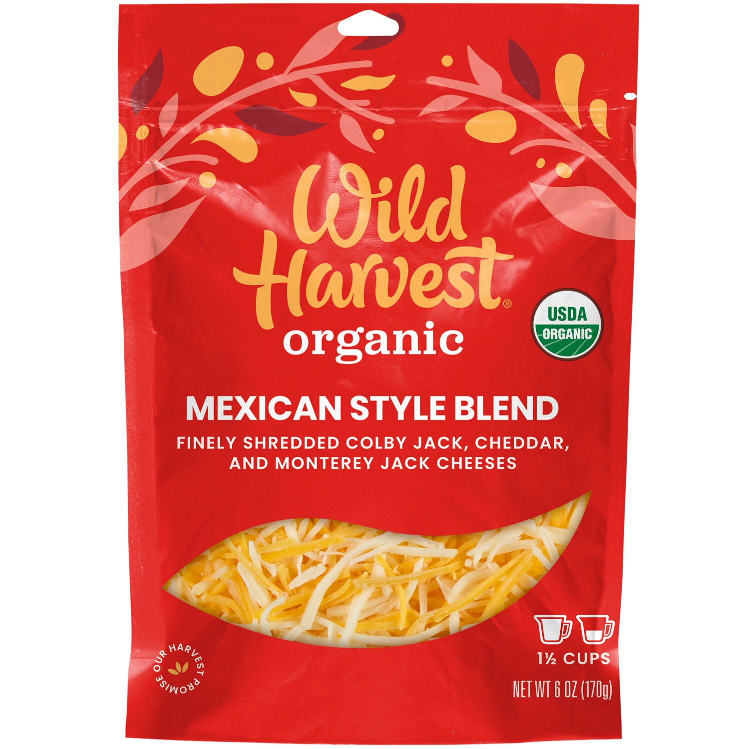 Wild Harvest Organic Fancy Mexican Shred