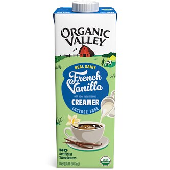 Organic Valley Lactose Free Creamer, French Vanilla