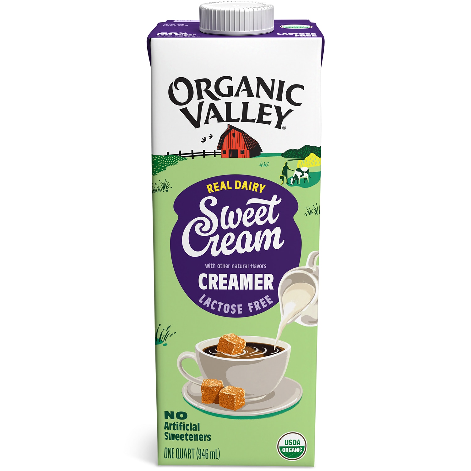 Organic Valley Lactose Free Creamer, Sweet Cream
