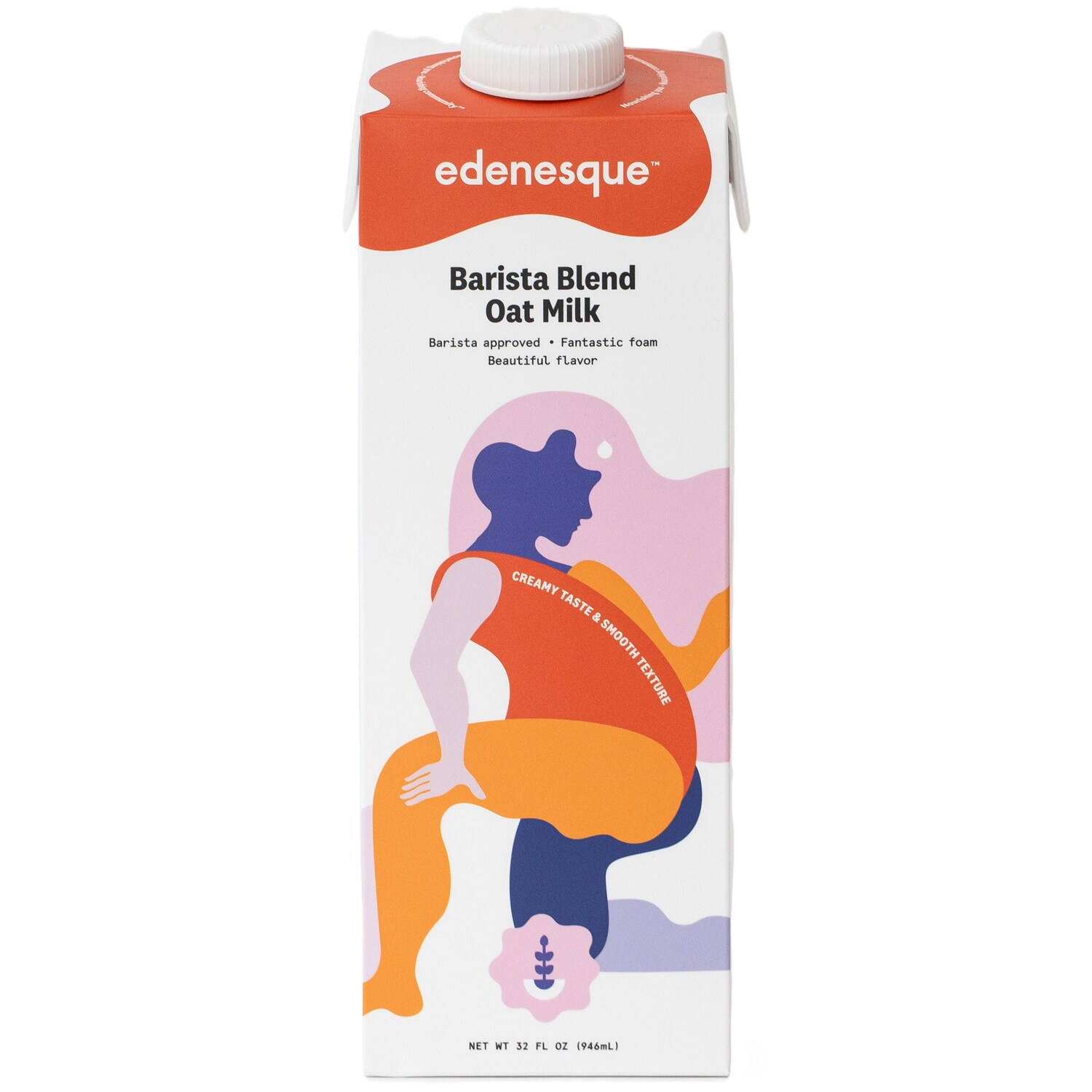 Edenesque Oat Milk, Barista Blend, Carton