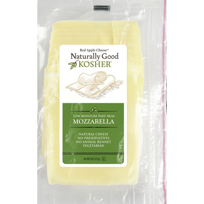 Naturally Good Kosher Sliced Mozzarella