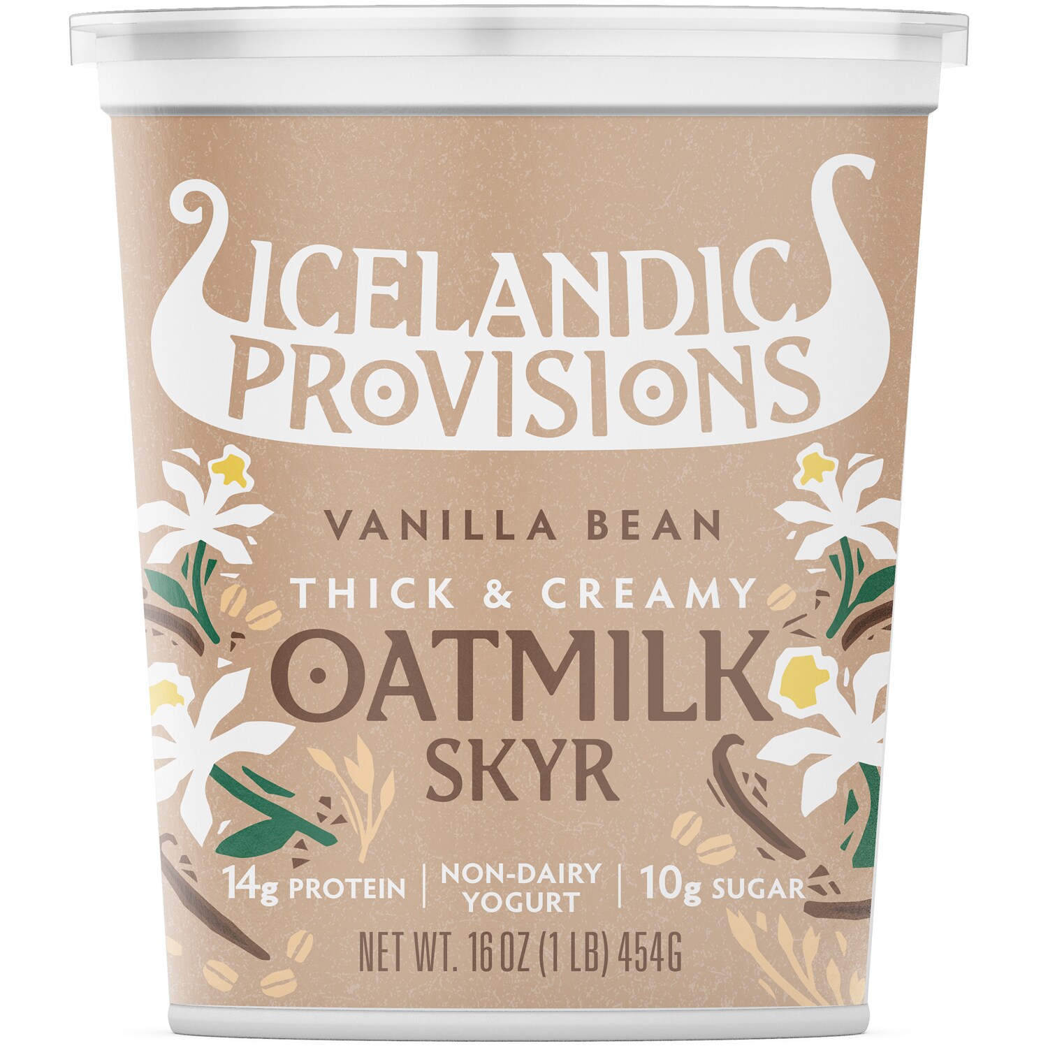 Icelandic Provisions Skyr, Oatmilk Vanilla-Bean