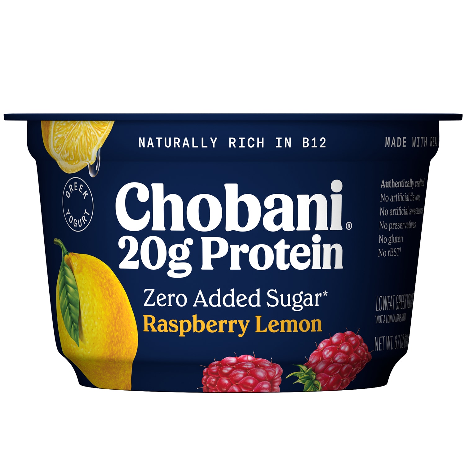 Chobani 20g Protein, Raspberry Lemon