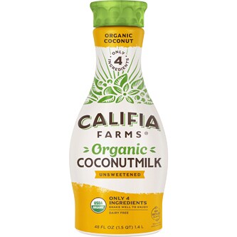 Califia Farms Organic Unsweetened Coconutmilk, Plastic Bottle 
