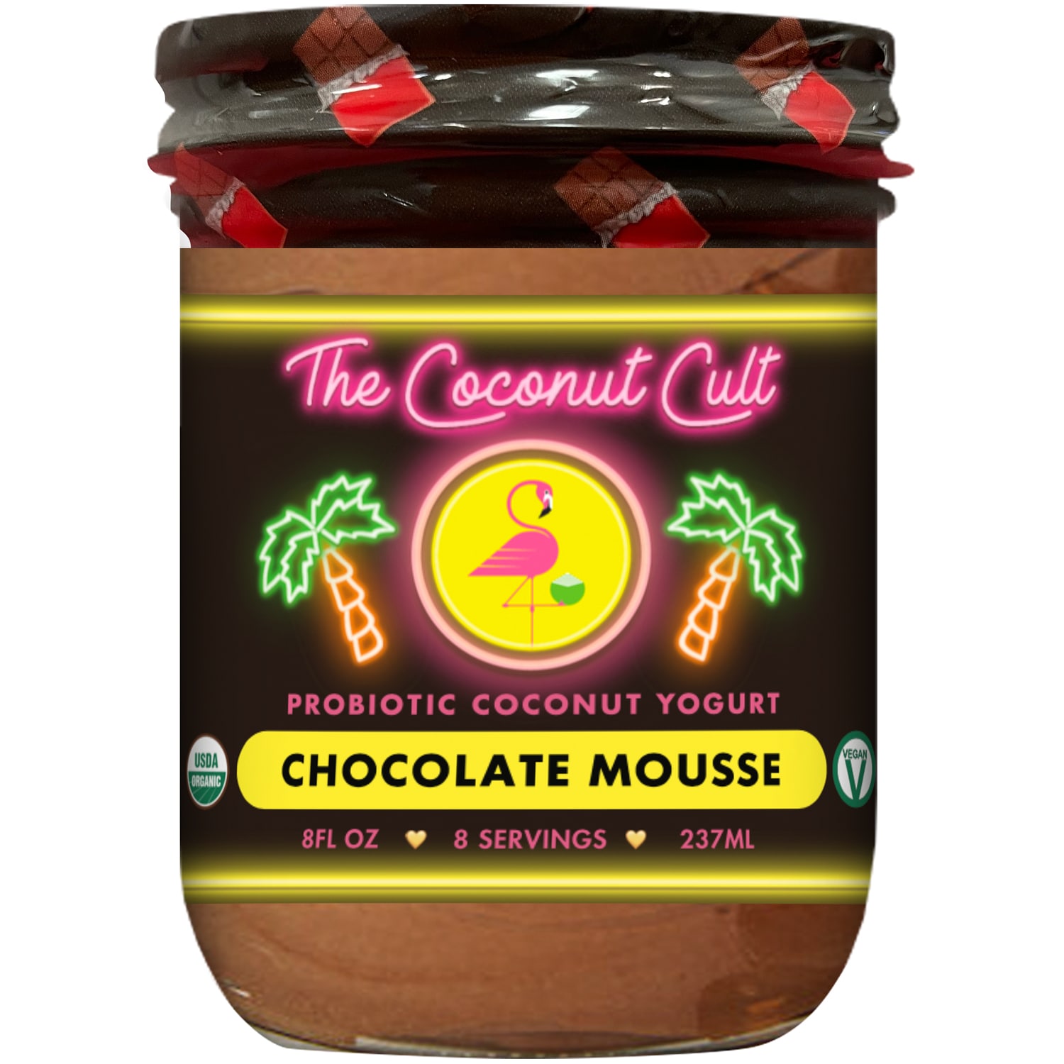 The Coconut Cult Probiotic Coconut Yogurt, Chocolate Mousse