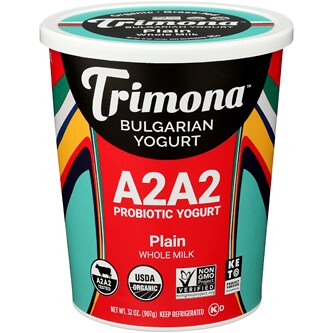 Trimona Bulgarian Yogurt A2A2 Probiotic Whole Milk, Plain