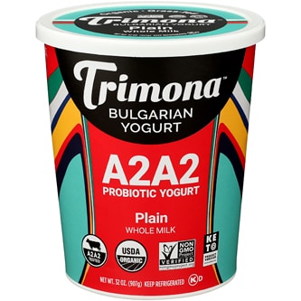 Trimona Bulgarian Yogurt A2A2 Probiotic Whole Milk, Plain