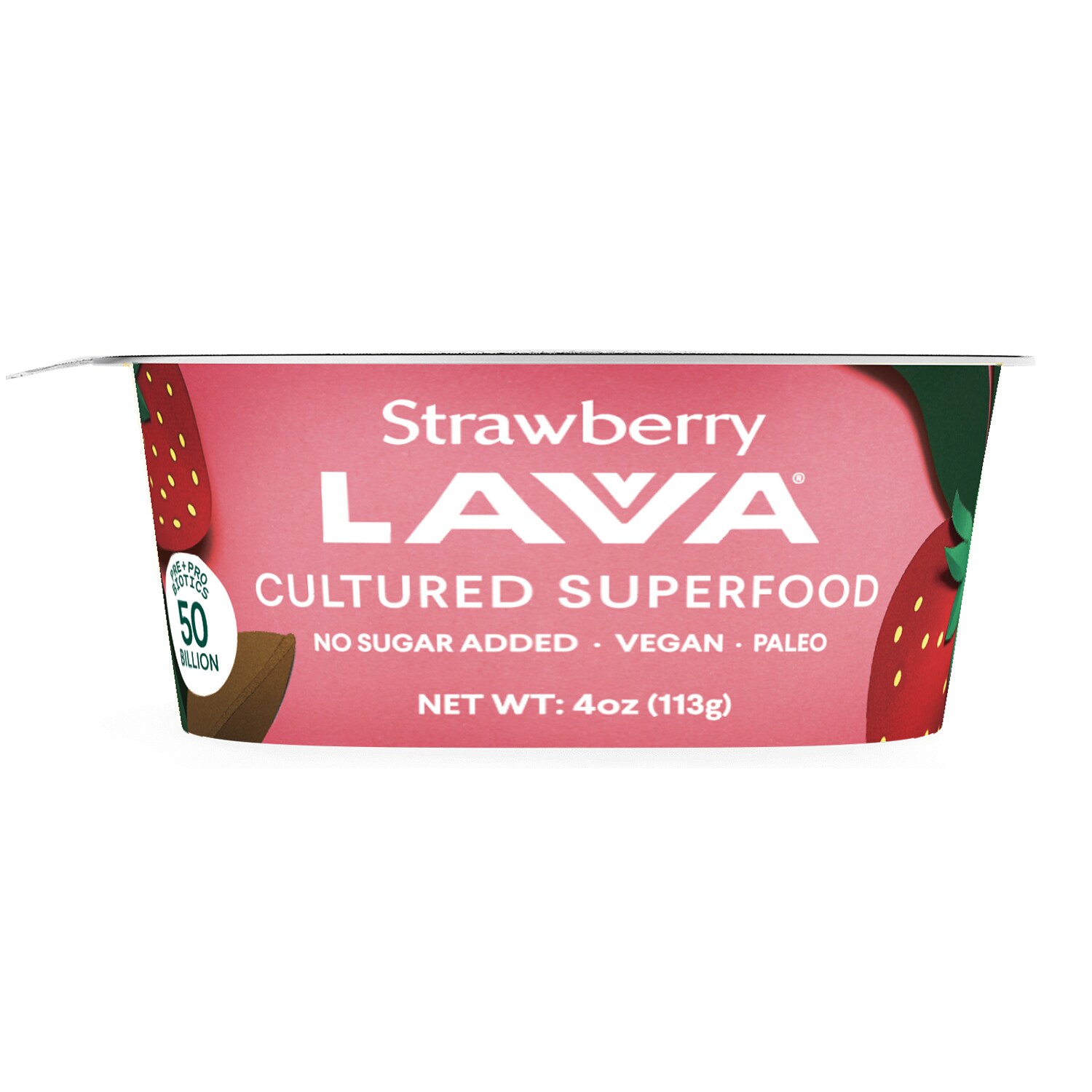 Lavva Dairy Free, Pili Nut Yogurt, Strawberry