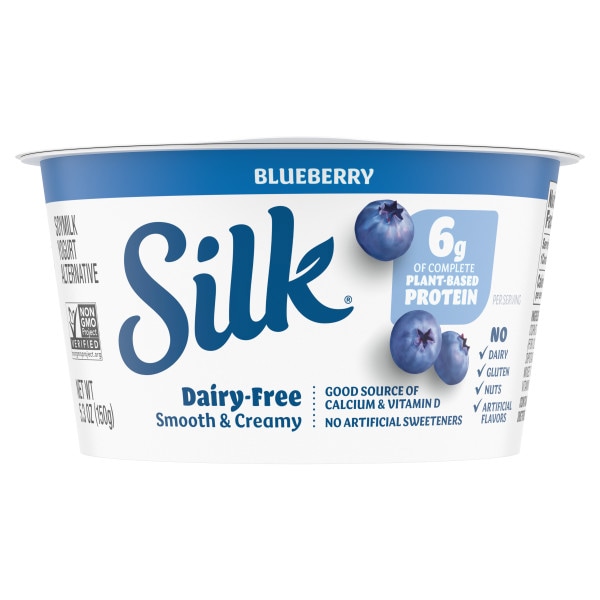 Silk Soymilk Yogurt Alternative, Blueberry