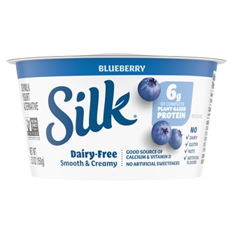 Silk Soymilk Yogurt Alternative, Blueberry