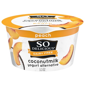 So Delicious Dairy Free Coconutmilk Yogurt Alternative, Peach