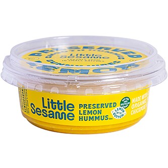 Little Sesame Hummus, Lemon Preserved