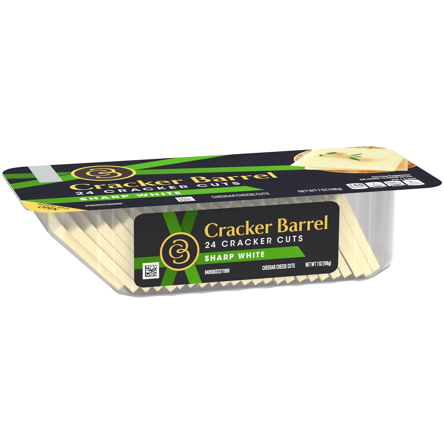 Cracker Barrel Cheddar Cheese Cracker Cuts, Sharp White
