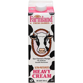 Farmland Ultra-Pasteurized Heavy Cream, Carton