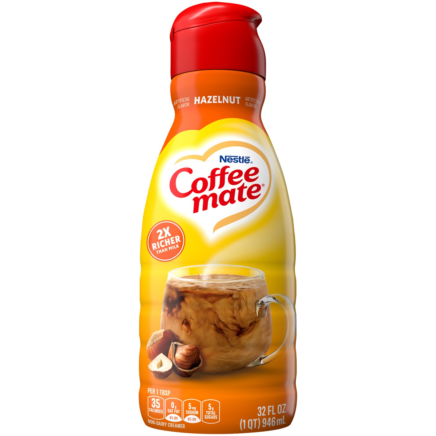 Coffee-Mate Non-Dairy Creamer, Hazelnut