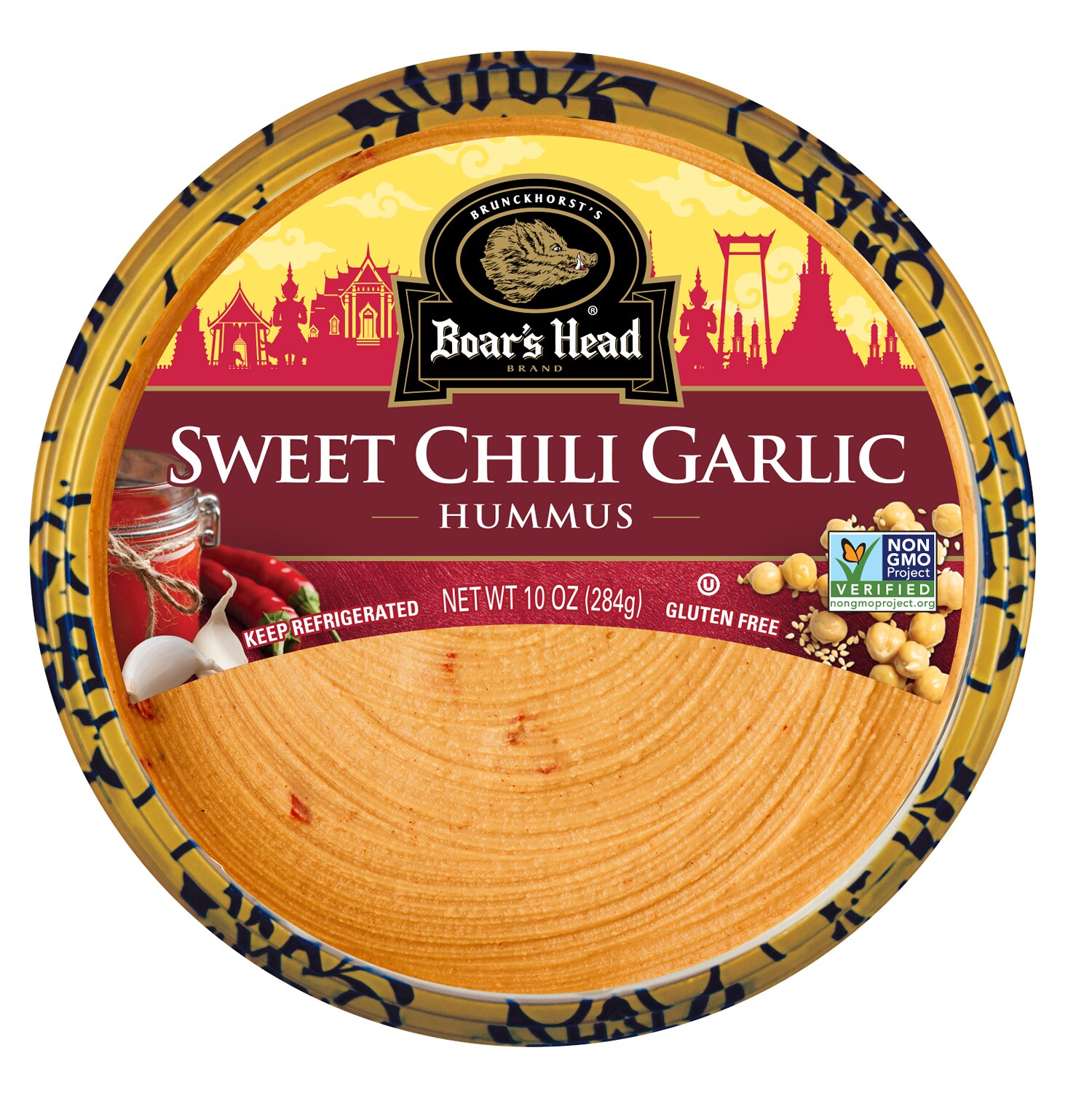 Boar's Head Hummus, Sweet Chili Garlic 