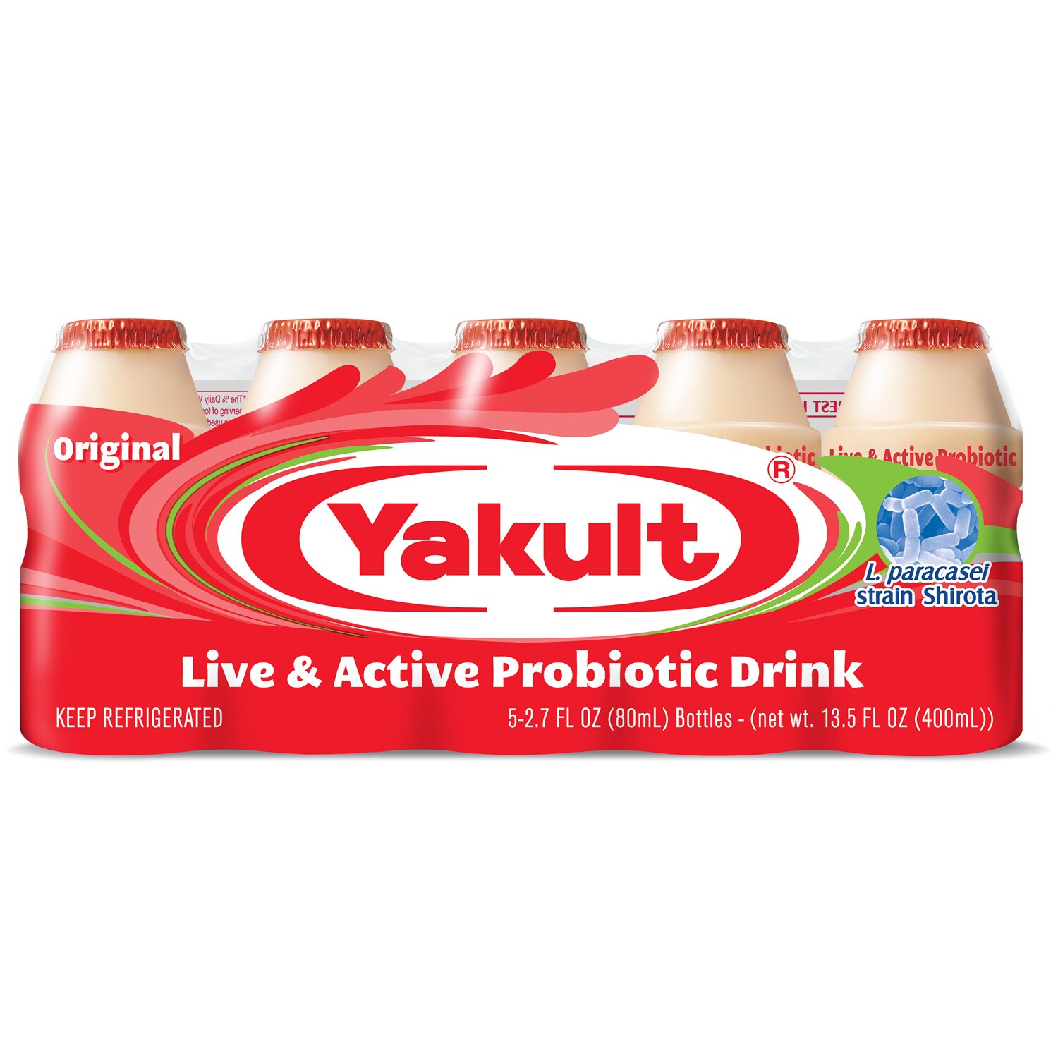 Yakult Probiotic Yogurt Drink, Original