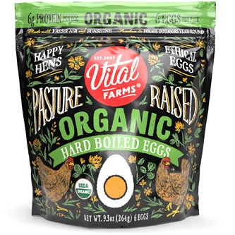 Vital Farm Pasture-Raised Organic Hard Boiled Eggs