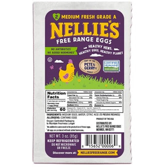 Nellie's Free-Range Hard Boiled Eggs 