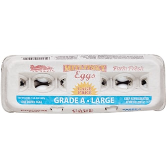 Mitlitsky Cage-Free Grade A Large White Eggs, Dozen