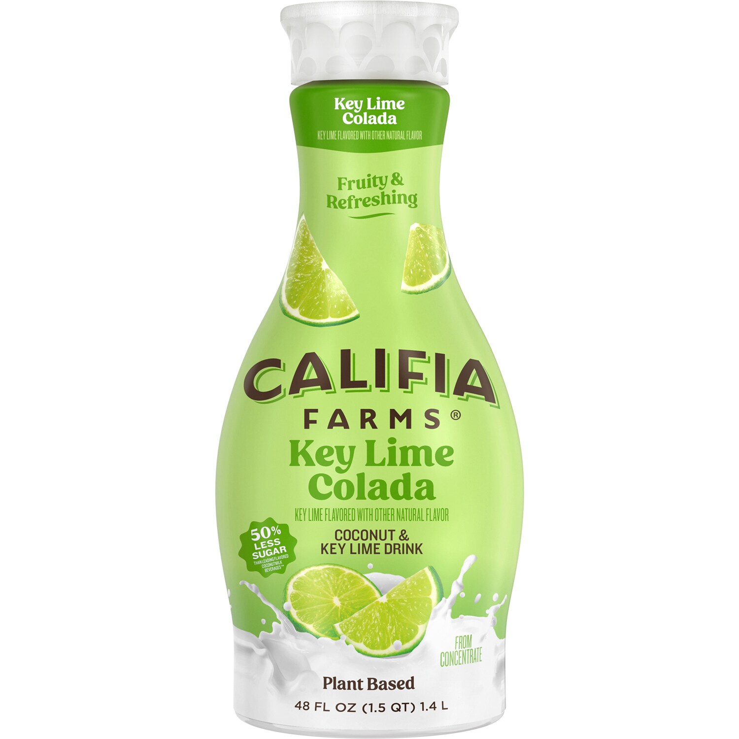 Califia Farms Key Lime Colada, Coconut & Key Lime Drink, Plastic Bottle